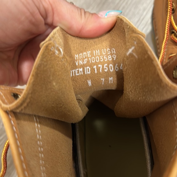 LL BEAN BROWN DUCK BOOTS, SIZE 7 - Picture 6 of 8